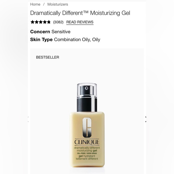 Clinique Other - Clinique Dramatically Different Moisturizing Gel NWT